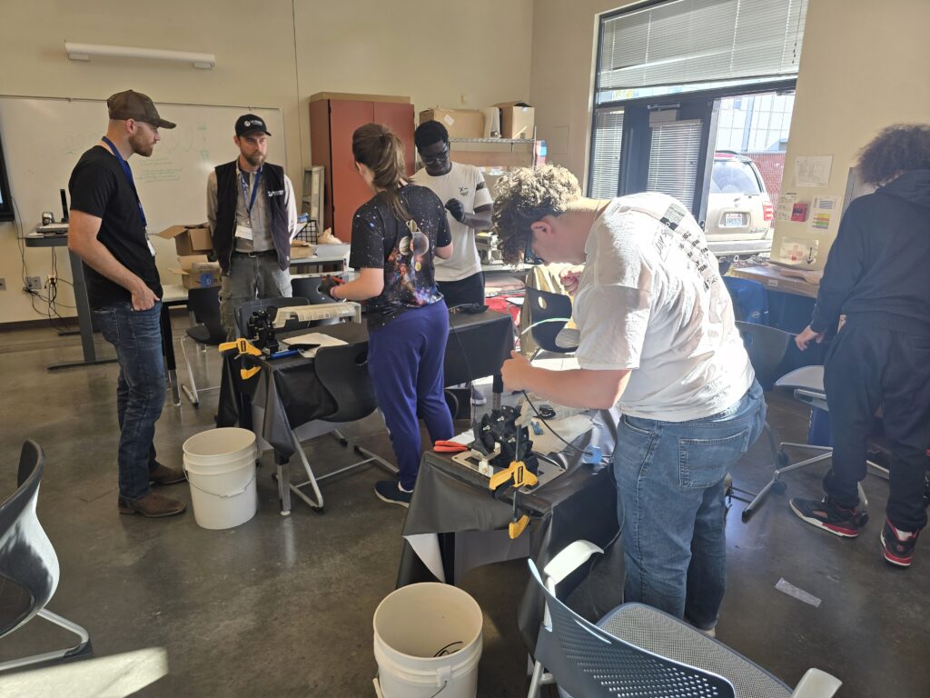 Whidbey Telecom and Sno Isle Tech teach students fiber optic training